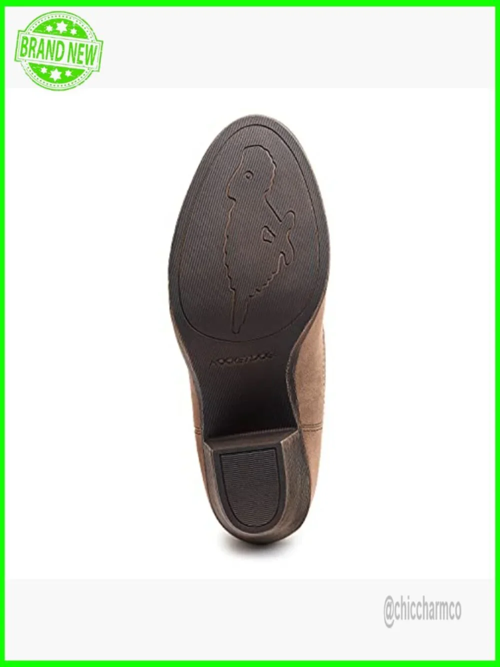 Ankle Booties with Stacked Heel and Cushioned Footbed - Picture 4 of 7